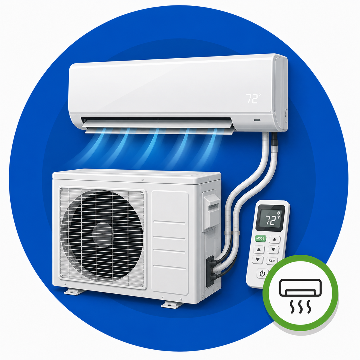 Mini-split and ductless service
