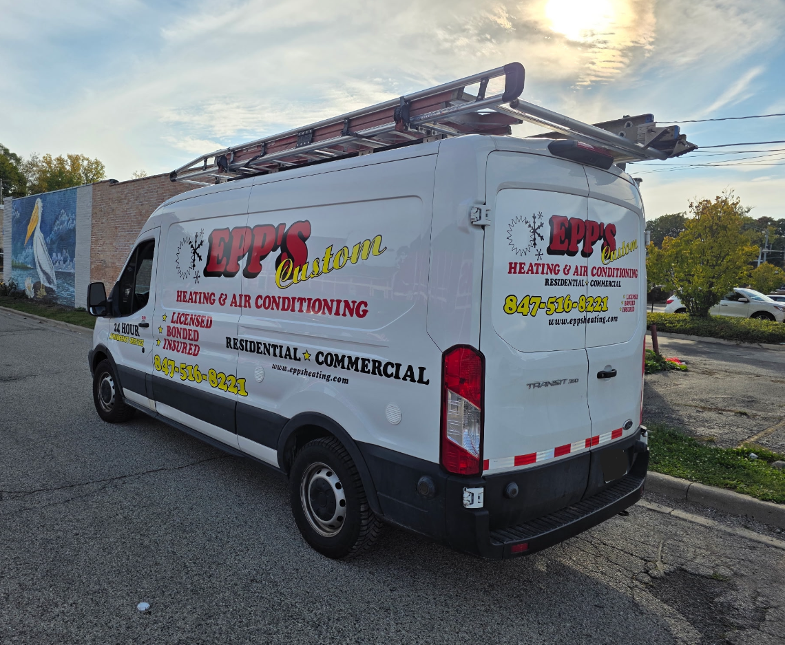 Epp’s Custom Heating & Air team/work photo